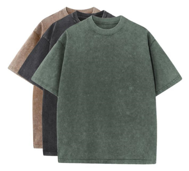 Oversized Drop Shoulder Short Sleeve