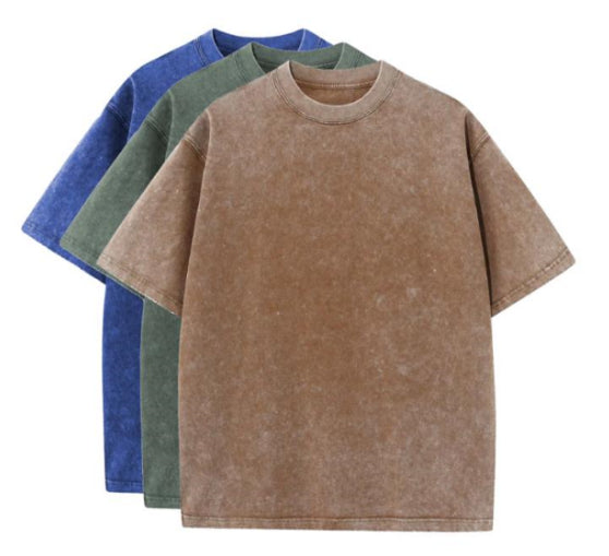 Oversized Drop Shoulder Short Sleeve